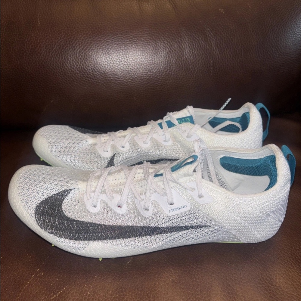 Mens/kids Nike Zoom Superfly Elite 2 Track & Field Size 6.5 White/Black